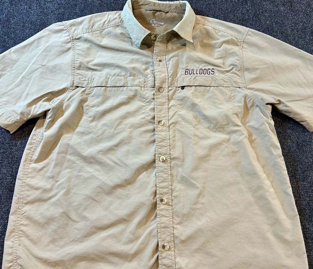 Chiliwear Mississippi State Bulldogs Short Sleeve Fishing Shirt